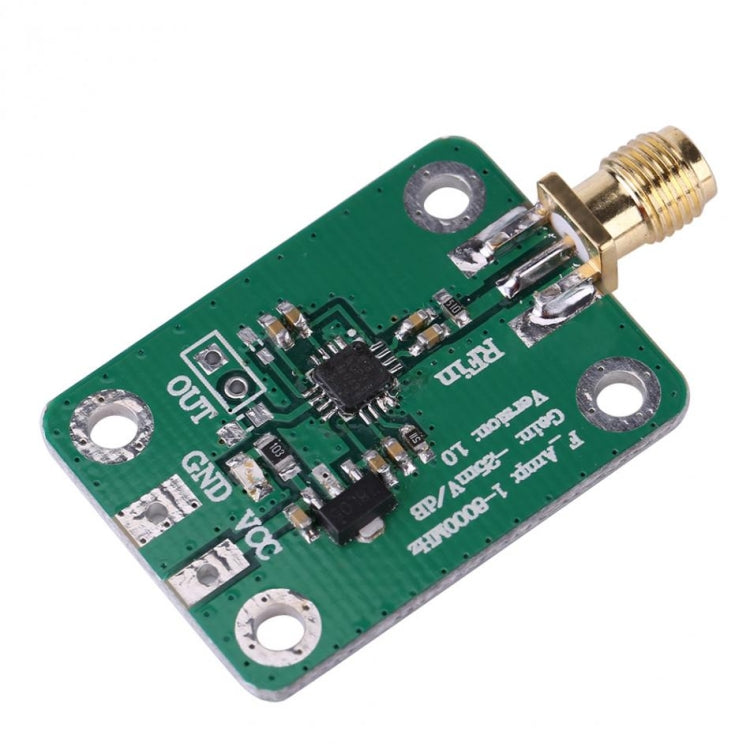 AD8318 RF เครื่องตรวจจับลอการิทึม 1-8000MHz Dynamometer 70dB RSSI การวัด Power Meter