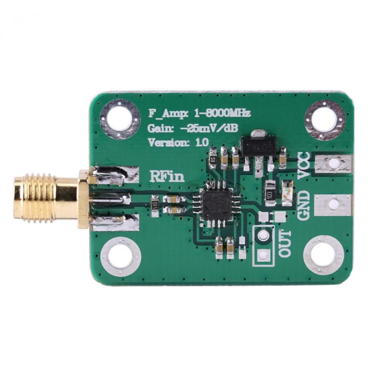 AD8318 RF เครื่องตรวจจับลอการิทึม 1-8000MHz Dynamometer 70dB RSSI การวัด Power Meter