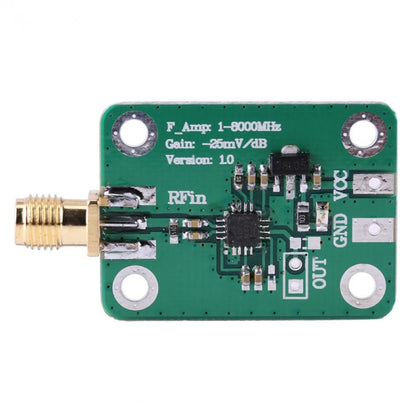 AD8318 RF เครื่องตรวจจับลอการิทึม 1-8000MHz Dynamometer 70dB RSSI การวัด Power Meter