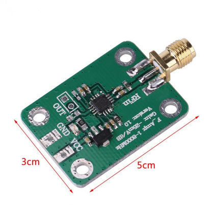 AD8318 RF เครื่องตรวจจับลอการิทึม 1-8000MHz Dynamometer 70dB RSSI การวัด Power Meter