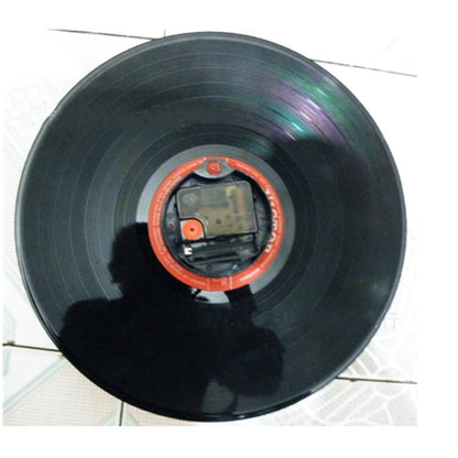 12 นิ้วบันทึกไวนิล DIY Wall Clock Retro Vintage บันทึกนาฬิกา