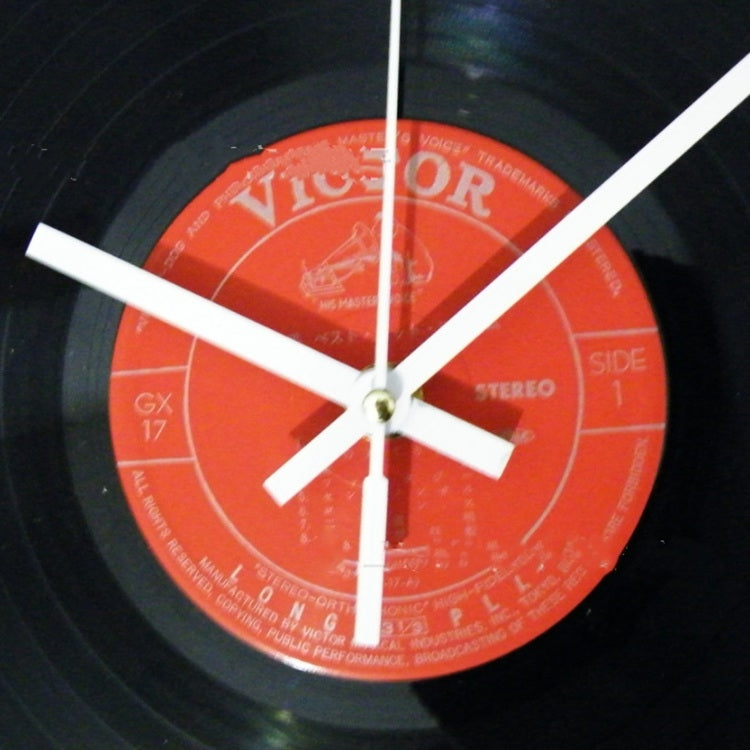 12 นิ้วบันทึกไวนิล DIY Wall Clock Retro Vintage บันทึกนาฬิกา