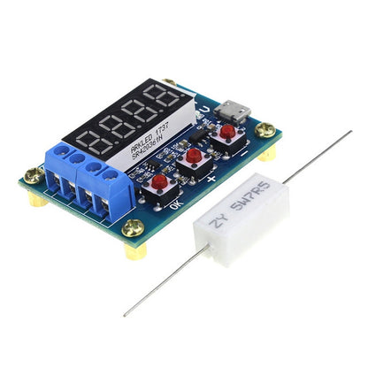 ZB2L3 แบตเตอรี่เครื่องทดสอบความจุ 1.2-12V 18650 Li-Ion Lithium Lead-acid แบตเตอรี่ความจุเมตร Discharge Tester Analyzer, ZB2L3 Battery Capacity Tester