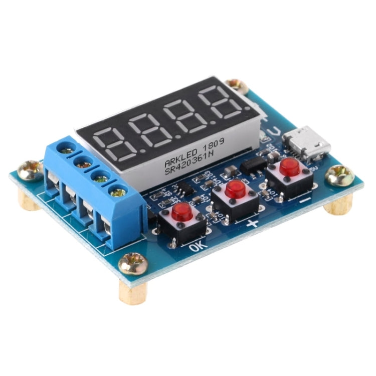 ZB2L3 แบตเตอรี่เครื่องทดสอบความจุ 1.2-12V 18650 Li-Ion Lithium Lead-acid แบตเตอรี่ความจุเมตร Discharge Tester Analyzer, ZB2L3 Battery Capacity Tester