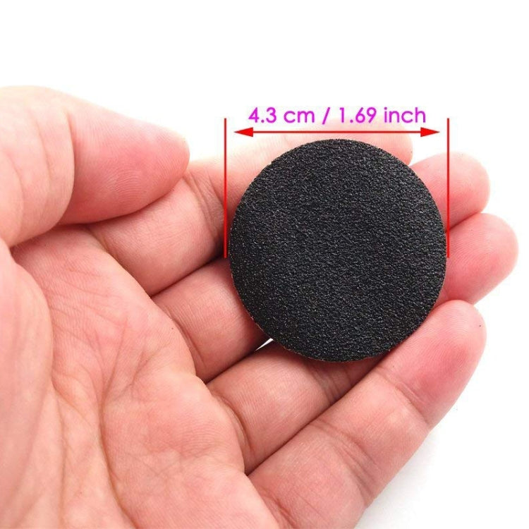 60 ชิ้นเปลี่ยนกระดาษทรายดิสก์สำหรับขัดเท้าไฟฟ้า, 60 Mesh (Grit), 80 Mesh(Medium Sand), 100 Mesh(Fine Sand)