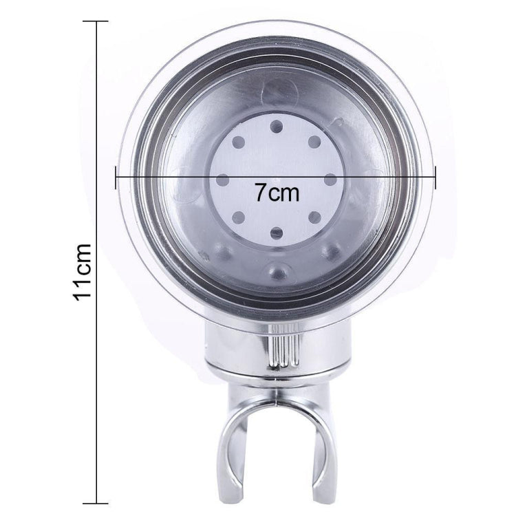 หัวฝักบัวที่วางโทรศัพท์มือถือ Chrome ห้องน้ำ Wall Mount ขายึดแบบปรับได้, Fully Plated
