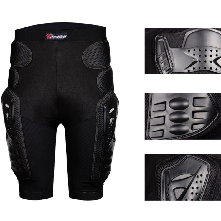 HEROBIKER MP1001B กางเกงเกราะออฟโรดสำหรับขี่มอเตอร์ไซค์แบบสั้นกางเกงป้องกันการตกกระแทก, S, M, L, XL, XXL