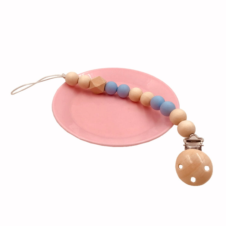 3 ชิ้น Baby Pacifier คลิปโซ่ผู้ถือไม้จุกนมหลอก Pacifier คลิปสายคล้องคอจุกนมสำหรับทารก Feeding