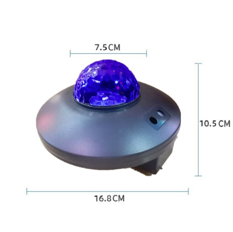 LED Water WAVE เลเซอร์ Starry Sky โปรเจคเตอร์ Light รีโมทคอนโทรล USB Bluetooth Voice Control แสงเลเซอร์หมุน MAGIC BALL LIGHT