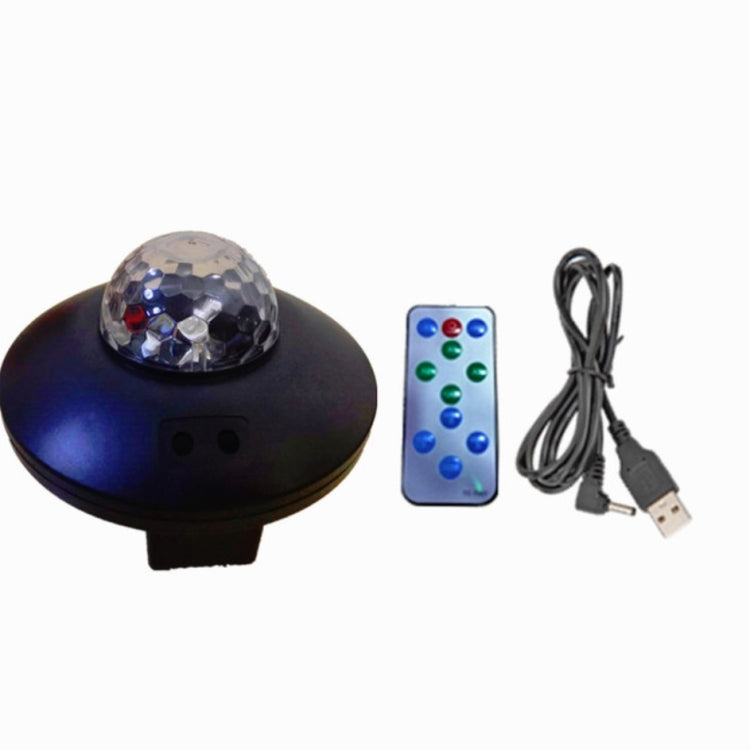 LED Water WAVE เลเซอร์ Starry Sky โปรเจคเตอร์ Light รีโมทคอนโทรล USB Bluetooth Voice Control แสงเลเซอร์หมุน MAGIC BALL LIGHT