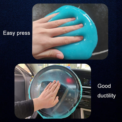 สติ๊กเกอร์เจลกาวทำความสะอาดรถยนต์, Sky Blue, Transparent