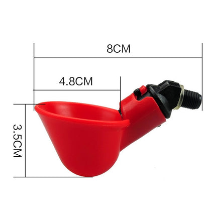 อุปกรณ์ Vreeding แบบปรับได้ประเภทการส่งออกชามดื่มเครื่องดื่มสัตว์ปีก, Drinking Bowl Poultry Drinker