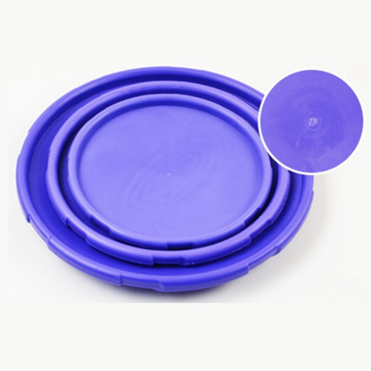 สัตว์เลี้ยงของเล่นสุนัขขนาดใหญ่ Flying Discs การฝึกอบรมลูกสุนัขของเล่นยาง Fetch Flying Disc Frisbee, 18x18x3cm