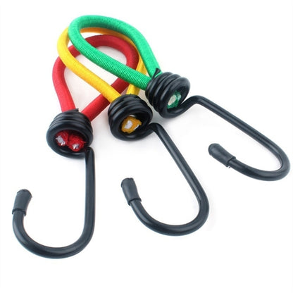 3 PCS Outdoor Camping เต็นท์เชือกยืดหยุ่นหัวเข็มขัดความยืดหยุ่นสูงสายรัดคงที่อุปกรณ์ตั้งแคมป์, การจัดส่งสีแบบสุ่ม, Elastic Rope Buckle