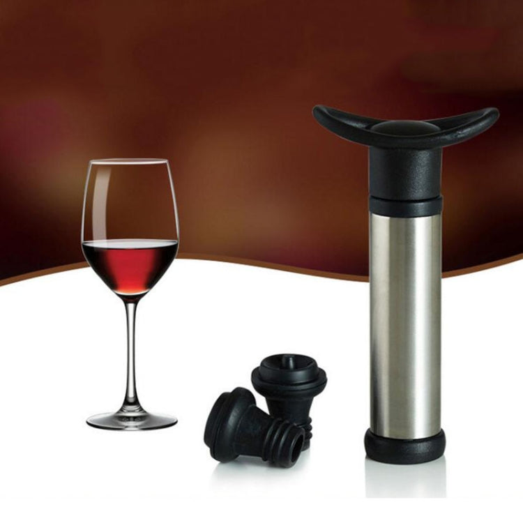 จุกไวน์สแตนเลส จุกแชมเปญ ปั๊มสุญญากาศไวน์แดง, Stainless Steel Wine Stopper