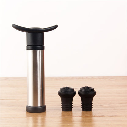 จุกไวน์สแตนเลส จุกแชมเปญ ปั๊มสุญญากาศไวน์แดง, Stainless Steel Wine Stopper
