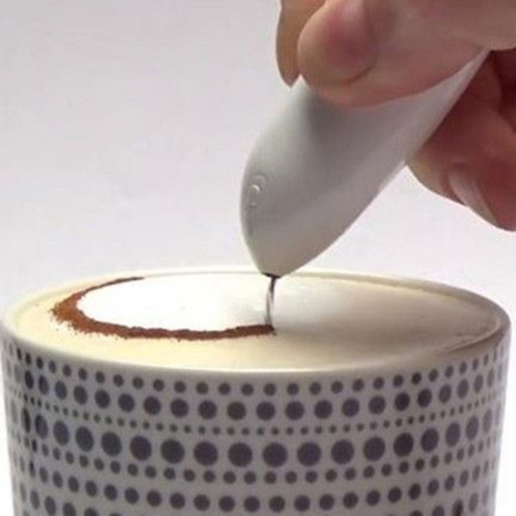 ใหม่ไฟฟ้า Latte Art ปากกาสำหรับเค้กกาแฟปากกาสำหรับเครื่องเทศเค้กตกแต่งปากกากาแฟแกะสลักปากกา Baking Pastry เครื่องมือ