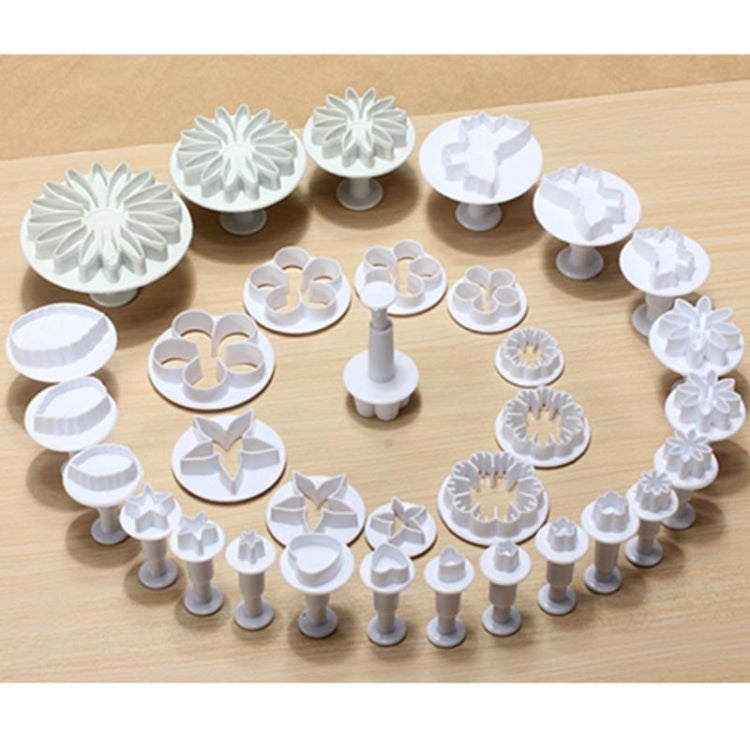 เครื่องมือตกแต่งเค้กFondant Plunger Cuttersบิสกิตเค้กแม่พิมพ์Bakewareอุปกรณ์เสริม, Cake Decorating Tools