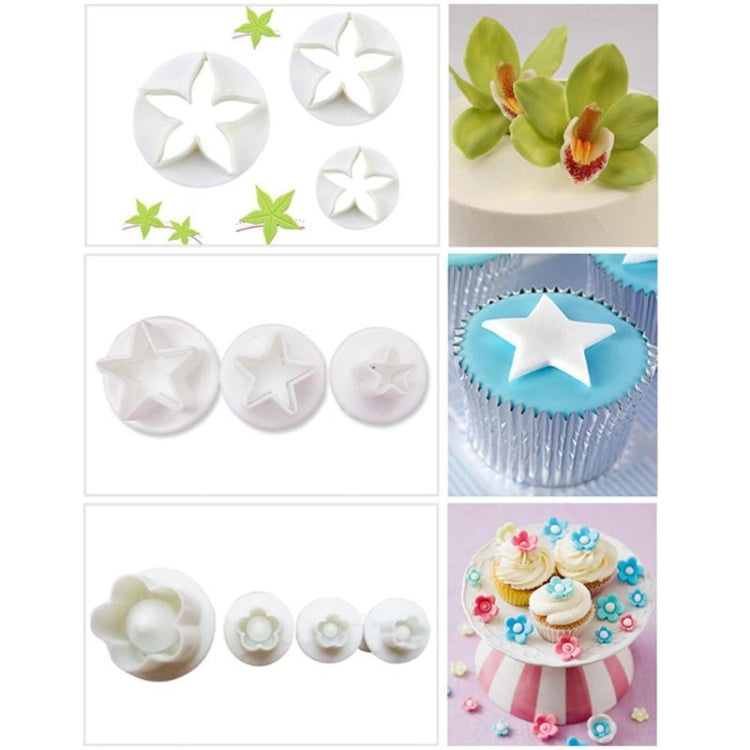 เครื่องมือตกแต่งเค้กFondant Plunger Cuttersบิสกิตเค้กแม่พิมพ์Bakewareอุปกรณ์เสริม, Cake Decorating Tools
