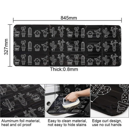 2 PCS เตาแก๊สอลูมิเนียมฟอยล์แผ่นน้ำมัน KITCHEN Splash GUARD สูงอุณหภูมิน้ำมันฉนวนกันความร้อน