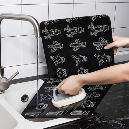 2 PCS เตาแก๊สอลูมิเนียมฟอยล์แผ่นน้ำมัน KITCHEN Splash GUARD สูงอุณหภูมิน้ำมันฉนวนกันความร้อน