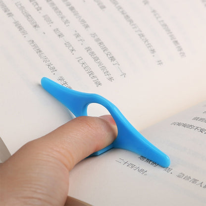 8 PCS Thumb สะดวกผู้ถือหนังสือมัลติฟังก์ชั่นบุ๊คมาร์ค Finger Ring Book Marker, Thumb Shaped
