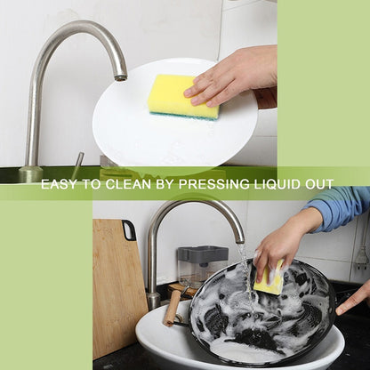 กดเครื่องจ่ายสบู่เหลวในครัวผงซักฟอกล้าง Presser, Gray