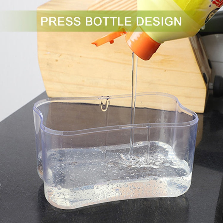 กดเครื่องจ่ายสบู่เหลวในครัวผงซักฟอกล้าง Presser, Gray