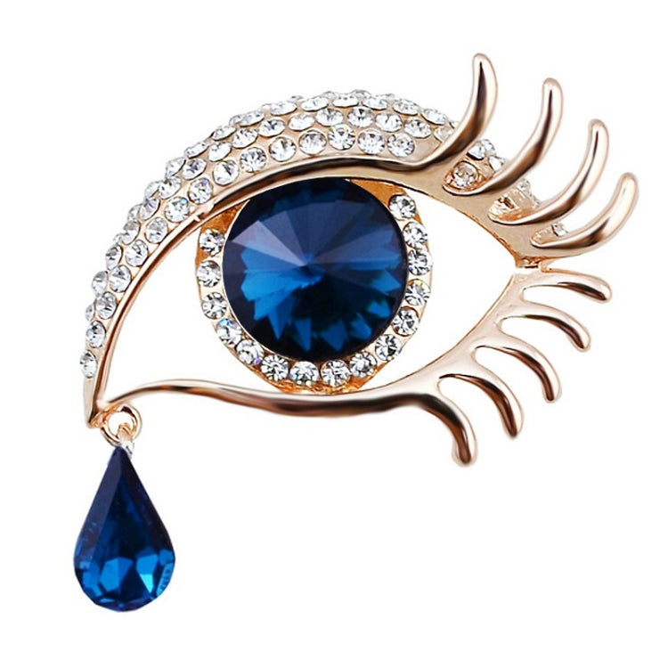 แฟชั่น Angel Tears เข็มกลัด Pin เพชร Eyelash Corsage