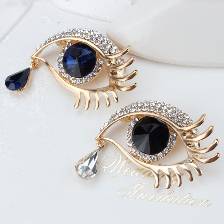 แฟชั่น Angel Tears เข็มกลัด Pin เพชร Eyelash Corsage