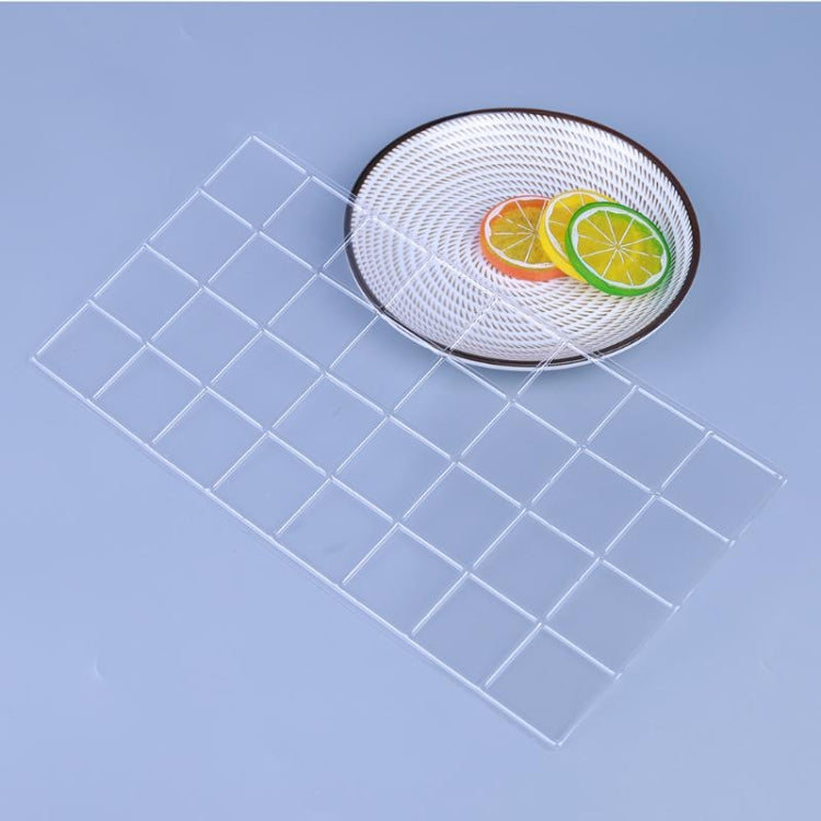แม่พิมพ์พิมพ์เค้ก DIY Wexture 2 ชุด, Plaid pattern, Roll rattan
