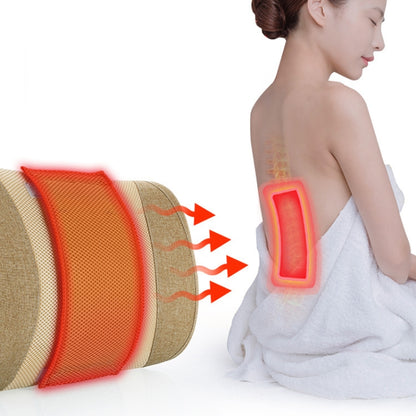 ความร้อน PULSE การฝังเข็มเอวนวดมัลติฟังก์ชั่นในครัวเรือน Lumbar Disc อัตโนมัติอุปกรณ์, US Plug, EU Plug