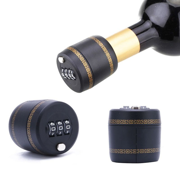 รหัสล็อคขวดไวน์แดง ล็อคฝาขวด, Red Wine Bottle Stopper