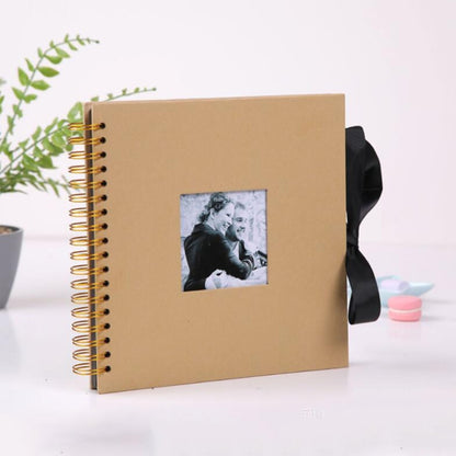 DIY สมุดภาพของขวัญวันวาเลนไทน์งานแต่งงานหนังสือหัตถกรรมกระดาษครบรอบ Travel Memory Scrapbooking Photo Album, 8 inch, 10 inch, 12 inch