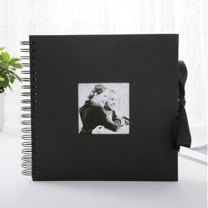 DIY สมุดภาพของขวัญวันวาเลนไทน์งานแต่งงานหนังสือหัตถกรรมกระดาษครบรอบ Travel Memory Scrapbooking Photo Album, 8 inch, 10 inch, 12 inch
