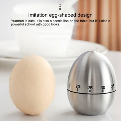 Mechanical Egg Kitchen Cooking Timer Alarm 60 นาทีเครื่องมือห้องครัวสแตนเลส, Mechanical Egg Timer