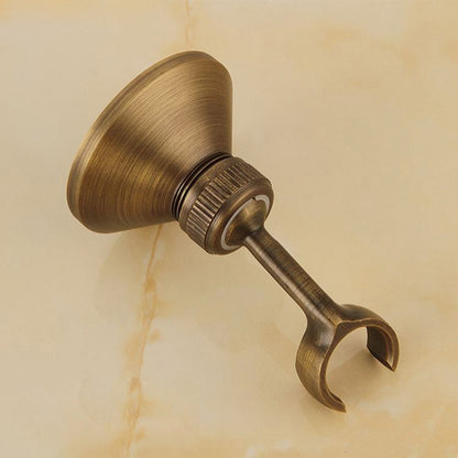 ห้องอาบน้ำฝักบัวทองเหลืองแข็ง เบ็ด ฐานยึดอุปกรณ์อาบน้ำในห้องน้ำ, Brass Shower Hook Base
