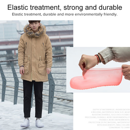 รองเท้ากันฝนแบบพกพารองเท้า PVC กันน้ำแบบใช้ซ้ำได้กันลื่น, 31