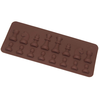 แม่พิมพ์ซิลิโคนหมากรุกช็อคโกแลตแม่พิมพ์สบู่น้ำตาลหิน, Chess Shape