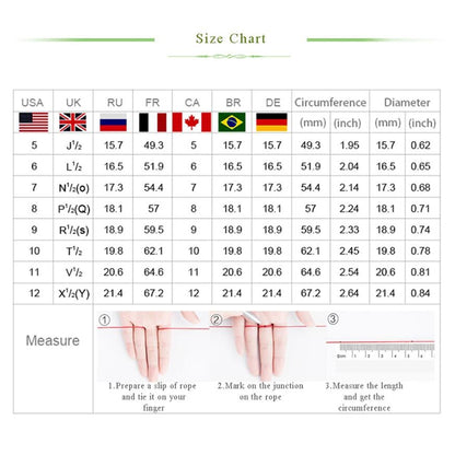 3 ชิ้น/เซ็ตหิมะรูปร่างชุดเครื่องประดับอัญมณีสำหรับสตรี, 6, 7, 8, 9, 10