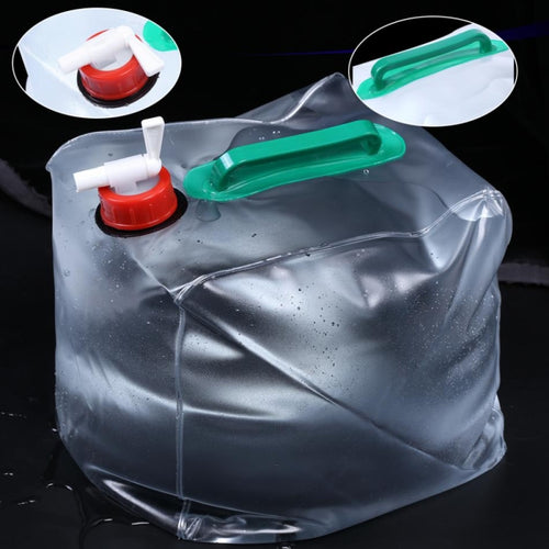 2 PCS 20L กลางแจ้งพับ PVC ดื่มกระเป๋า Camping อุปกรณ์, 20L