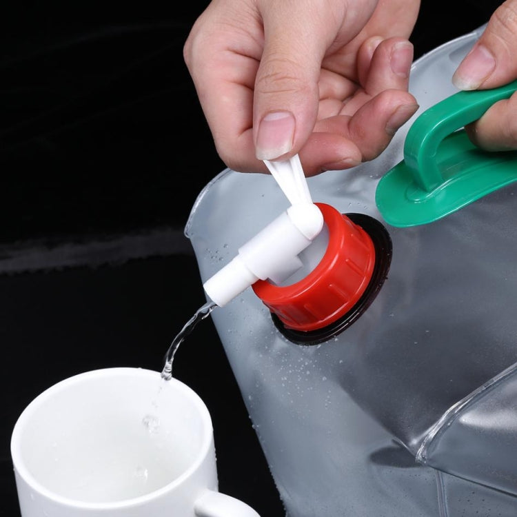 2 PCS 20L กลางแจ้งพับ PVC ดื่มกระเป๋า Camping อุปกรณ์, 20L