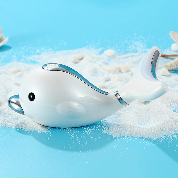 ไฟฟ้า Dolphin คอนวดกำจัดริ้วรอยมือถือการสั่นสะเทือนคอนวดหน้าความงามเครื่องมือ