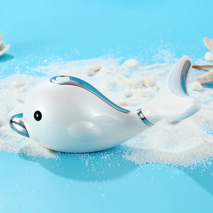 ไฟฟ้า Dolphin คอนวดกำจัดริ้วรอยมือถือการสั่นสะเทือนคอนวดหน้าความงามเครื่องมือ