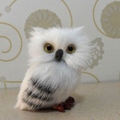 2 ชิ้นจำลองนกฮูกของขวัญคริสต์มาสตกแต่งคริสต์มาส, Simulation Owl