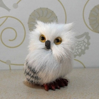 2 ชิ้นจำลองนกฮูกของขวัญคริสต์มาสตกแต่งคริสต์มาส, Simulation Owl