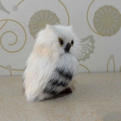 2 ชิ้นจำลองนกฮูกของขวัญคริสต์มาสตกแต่งคริสต์มาส, Simulation Owl