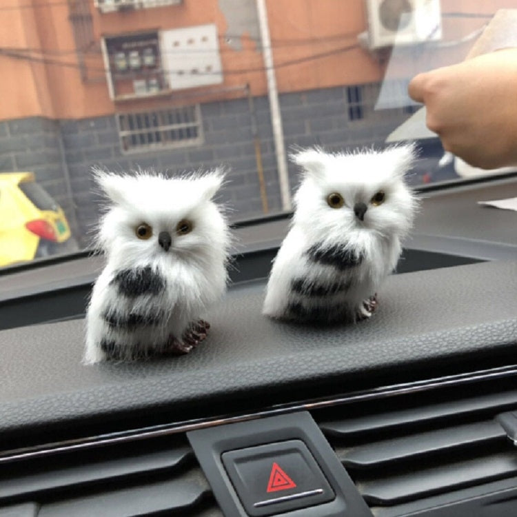 2 ชิ้นจำลองนกฮูกของขวัญคริสต์มาสตกแต่งคริสต์มาส, Simulation Owl