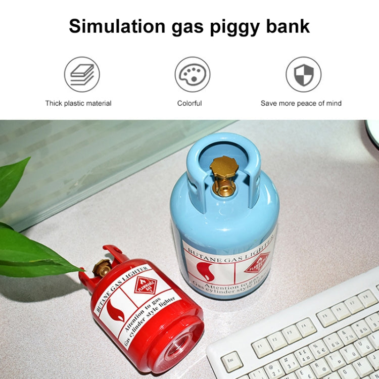 ของเล่นเด็กจำลองถังแก๊สเหรียญเงินกล่องเก็บ Piggy Bank, Simulated Gas Tank