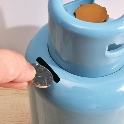 ของเล่นเด็กจำลองถังแก๊สเหรียญเงินกล่องเก็บ Piggy Bank, Simulated Gas Tank